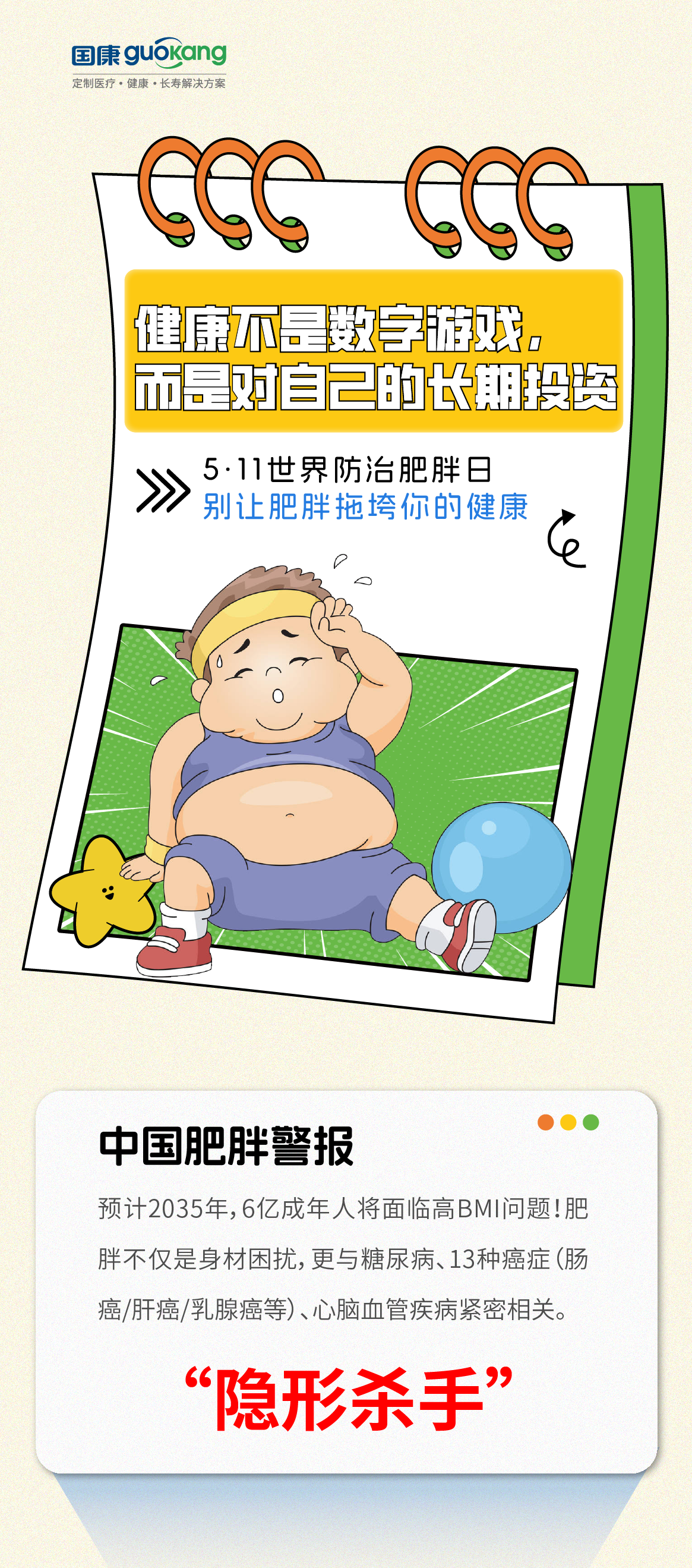 别让肥胖拖垮你的健康 