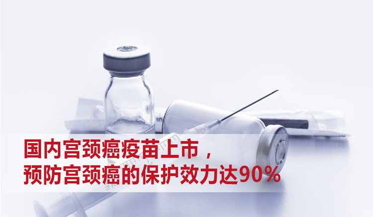 国内首款宫颈癌疫苗上市，防癌效力达90%