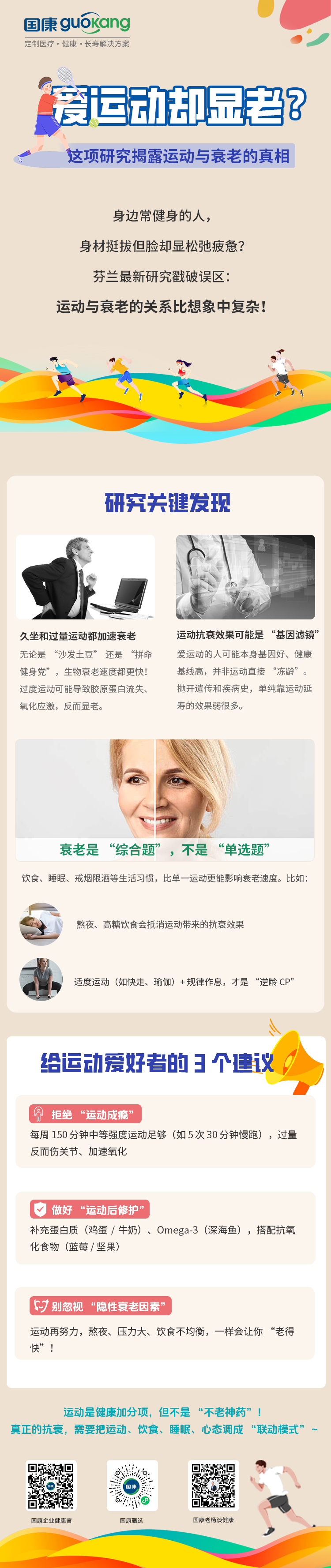 衰老是 “综合题”，不是 “单选题”